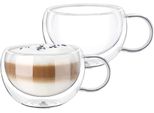 Set Di Tazze Wilmax A Doppia Parete, 2 Pezzi, 250 Ml WL-888768/A2