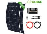 Kit Di Pannelli Solari Flessibili Da 400W Moduli Solari Monocristallini 18V Set Solare Per Camper Barca Campeggio