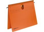 Cartelle Sospese Leitz Serie 18 18140045 A4 Cartone Manila Arancione 50 Pz./Confezione.