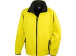 Result Core - Giacca Softshell Stampata Da Uomo PC7178 (3XL) (Giallo/Nero)