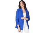 Dorothy Perkins - Blazer Con Volant Da Donna DP4767 (34 De) (Cobalto)