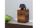 Skye Decor, Kmd-511-Oo-1, Comodino, Oslo, 100 % Melamine Coated Slipboard, 40 X 39 X 57 Cm