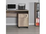 Skye Decor, Rkm-311-Tt-1, Cassetto, Legno Di Noce Chiaro, Pannello Di Legno Rivestito Al 100 % Di Melamina, 41 X 45 X 61 Cm