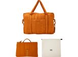 Borsa Fasciatoio Hylat Con Fasciatoio E Borsa In Cotone - Ideale Per I Viaggi - Marrone