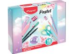 Maped 899806 Maped Set Da Disegno A Pastello, 14 Pezzi
