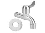 304 Rubinetto Monocomando In Acciaio Inox Rubinetto D'acqua Per Lavatrice Casa Cucina Giardino
