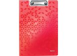 Leitz 41990026 Leitz Cartella Per Appunti Wow 4199 Din A4 Plastica Rossa