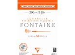 Clairefontaine 975948C Clairefontaine Aquarellblock Fontaine, Satinato, Din A4