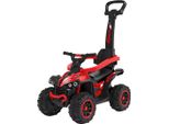 Baby Mix Mega Baby Bike Con Barra Di Guida Rossa