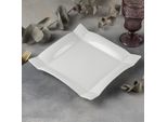 Wilmax Piatto Da Portata Quadrato, 29 X 29 Cm, Porcellana, WL-991233/A