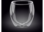Bicchiere In Vetro Termico Wilmax, 500 Ml, A Doppia Parete, Resistente Al Calore - WL-888764/A