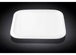 Piatto Wilmax Bianco 25,5*25,5 Cm - Porcellana Di Alta Qualità - WL-991228/A