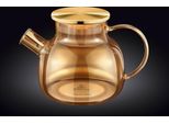 Teiera In Vetro Wilmax Con Coperchio In Acciaio Inox, 950 Ml, Vetro WL-888810003/A