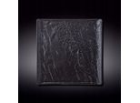 Wilmax Piatto Quadrato Slatestone 27 Cm Nero WL-661107/A