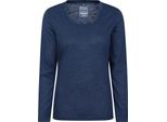 Mountain Warehouse - Top "Agra"" Da Donna A Maniche Lunghe MW3286 (44 It) (Blu Marino)"