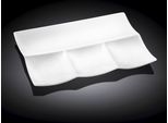 Piatto Da Portata Wilmax, Rettangolare Con Bordi Curvi 30 X 20 Cm WL-992598/A