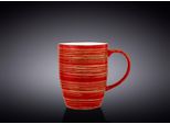 Wilmax Tazza Da Caffè, 460 Ml, Rosso, Porcellana, WL-669237/A
