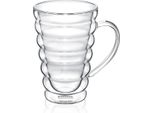 Bicchiere In Vetro Termico A Doppia Parete Wilmax, 300 Ml, WL-888424/A
