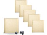 Wilmax Piatto Quadrato 13 X 13 Cm, Collezione Sandstone Set Di 6 WL-661304/A6
