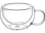 Bicchiere In Vetro Termico A Doppia Parete Wilmax, 400 Ml, WL-888770/A