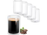 Bicchiere Wilmax A Doppia Parete, 400 Ml, Set Di 6, WL-888785/A6