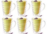 Tazza A Doppia Parete Wilmax, 300 Ml, Set Di 6, WL-888424/A6