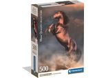 Cle Puzzle 500 Compact Wild Red Stallion 35595