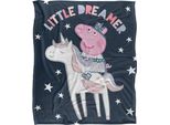 Peppa Pig - Coperta "Little Dreamer"" TV18762 (Taglia Unica) (Bianco)"