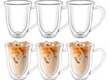 Tazza Wilmax A Doppia Parete, 400 Ml, Set Di 6, WL-888727/A6