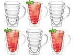 Bicchiere A Doppia Parete Wilmax, 250 Ml, Set Di 6, WL-888423/A6