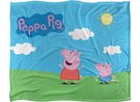 Peppa Pig - Coperta, Sole TV18770 (Taglia Unica) (Bianco)