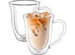 Tazza A Doppia Parete Wilmax, 400 Ml, Set Di 2, WL-888727/A2