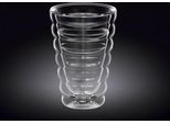 Bicchiere Wilmax A Doppia Parete, 250 Ml, Set Di 2, WL-888416/A2