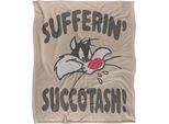 Looney Tunes - Coperta "Sufferin Succotash"", Scarabocchio TV18809 (Taglia Unica) (Colorato)"