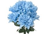 Fiore Artificiale Clayre & Eef 49 Cm Plastica Blu