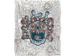 Dungeons & Dragons - Coperta, Retro TV19394 (Taglia Unica) (Bianco)