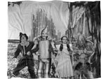 Il Mago Di Oz - Coperta, Bianco E Nero TV19326 (Taglia Unica) (A Colori)