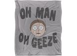 Rick And Morty - Coperta "Oh Man Oh Geeze"" TV18842 (Taglia Unica) (Multicolore)"