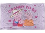 Peppa Pig - Coperta "Granny To Be"" TV19293 (Taglia Unica) (Bianco)"