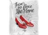 Il Mago Di Oz - Coperta "Non C'è Posto Come Casa"", Pantofole Di Rubino TV19352 (Taglia Unica) (A Colori)"