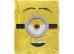 Minions - Coperta, Viso TV18730 (Taglia Unica) (Multicolore)