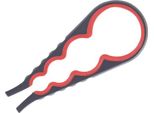 Apriscatole Per Barattoli E Contenitori Koopman, 23X9X1,2, Plastica, Rosso