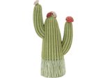 Mauro Ferretti Statuetta Decorativa Cactus Stons 10,5X6,5X20,5 Cm Verde