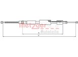 Cavo Del Freno Di Stazionamento, Freno A Tamburo Posteriore Destro Metzger Per CitroËN Zx (N2)