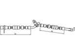 Tubo Freno 258Mm Metzger Per Mazda 6 Station