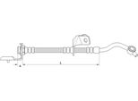 Tubo Freno 471Mm Metzger Per Ix35 (Lm)