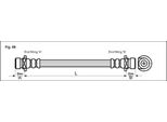 Tubo Freno 233Mm Metzger Per Honda Civic Iv