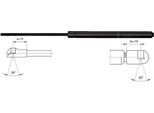 Cofano Con Molla A Gas 564Mm Metzger Per Kia Sorento I