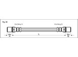 Tubo Freno 318Mm Metzger Per Toyota Carina V
