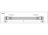 Tubo Freno 200Mm Metzger Per Peugeot 106 Ii